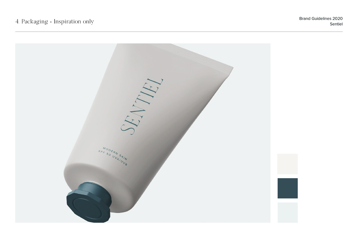 Sentiel Brand Proposal | Indesign CC, a Branding & Logo Template by Mindful Mapbooks Co. (Photo 5 of 7)