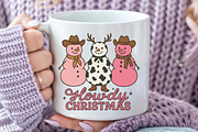 Howdy Christmas PNG Western Cowboy, an Illustration by CraftArtStudio (Thumbnail 3 of 4)