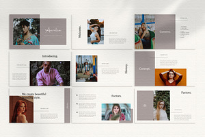 AURELIA - Google Slide Template