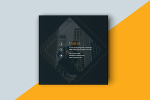 Square Portfolio Brochure Template