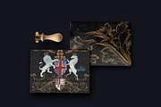 Your Majesty vector heraldic clipart, a Decorative Illustration by FleurArt (Thumbnail 2 of 10)