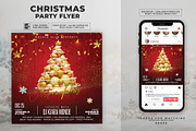 Christmas Party Flyer, a Flyer Template by DesignDevisers (Thumbnail 1 of 8)