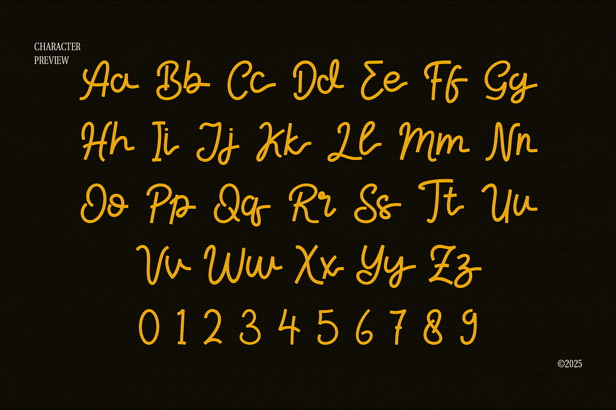Nalthira - Monoline Cursive Script, a Font by Indotype Foundry (Photo 8 of 10)