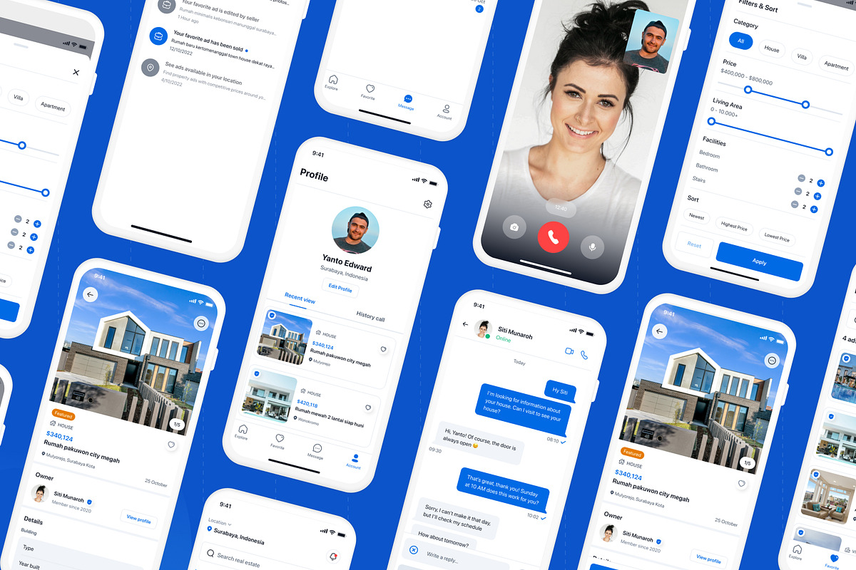 Mirai - Real Estate App UI KIT, a Templates & Theme by orenjidesign (Photo 5 of 5)