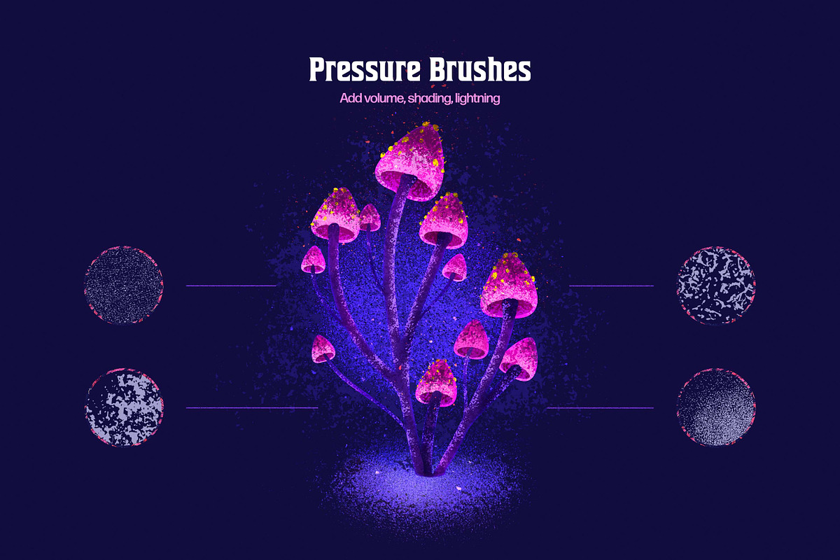 Procreate Shader Brushes Bundle, a Brush Add-On by brushapes.com (Photo 29 of 33)