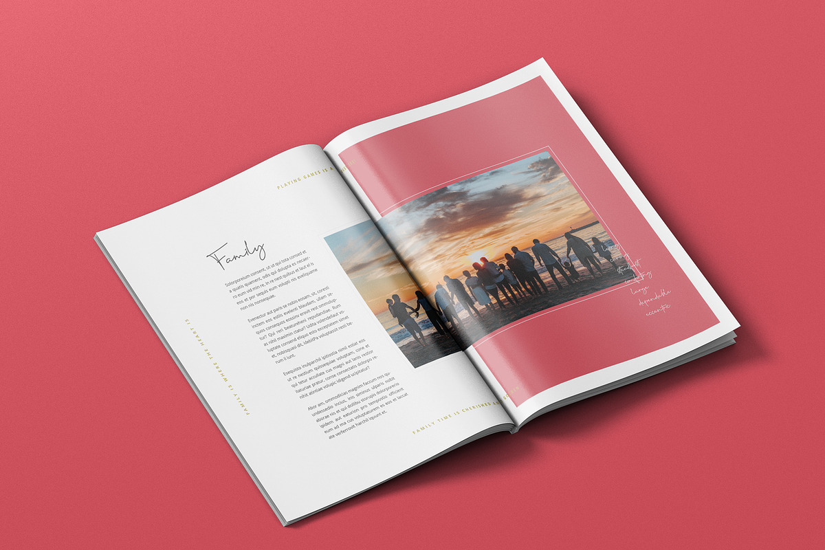 Adoption Profile Template, a Magazine Template by Prixel Creative (Photo 6 of 12)