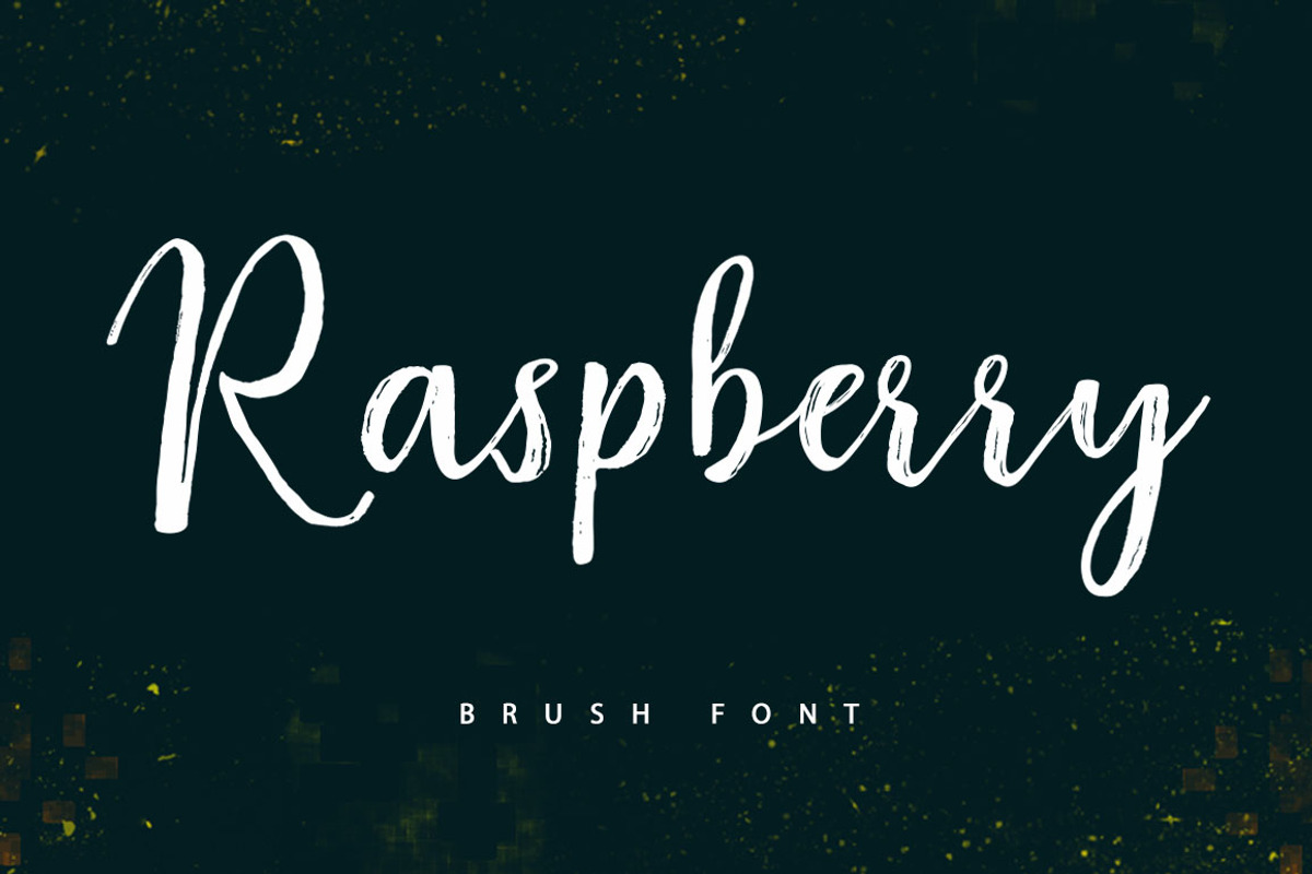 Raspberry Font Duo, a Script Font by Typehill