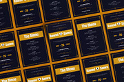 Elegant Art Deco Wedding Invitation, a Flyer Template by dokudokunomi (Thumbnail 4 of 4)