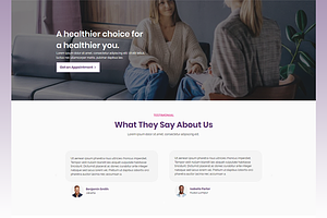 Wix Website Theme For Mental Health