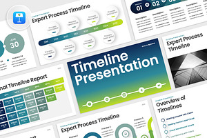 Timeline Keynote, a Presentation Template by rgbryand