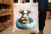 Funny Sketch Quirky Cows Clipart, an Illustration by Rose Art (Thumbnail 6 of 7)