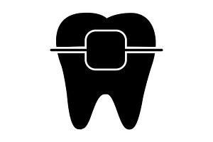 Dental icon design template