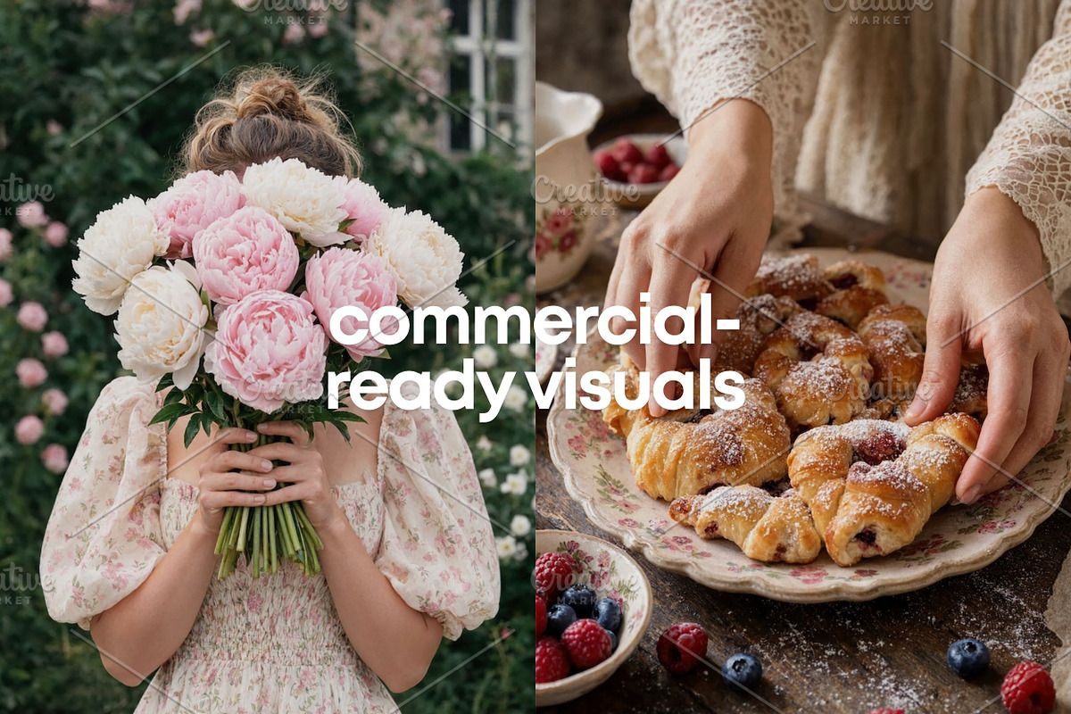 Cottagecore Stock Photos Bundle, a Holiday Photo by Selenique Studio (Photo 5 of 11)
