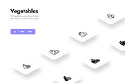 Vegetables Icons, a Duotone Icon by HacaStudio (Thumbnail 3 of 3)