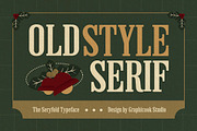 Seryfold, a Serif Font by graphicook (Thumbnail 2 of 10)