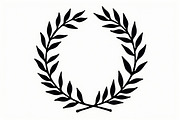 Laurel Wreath Silhouette Set, an Illustration by hafijul (Thumbnail 2 of 9)