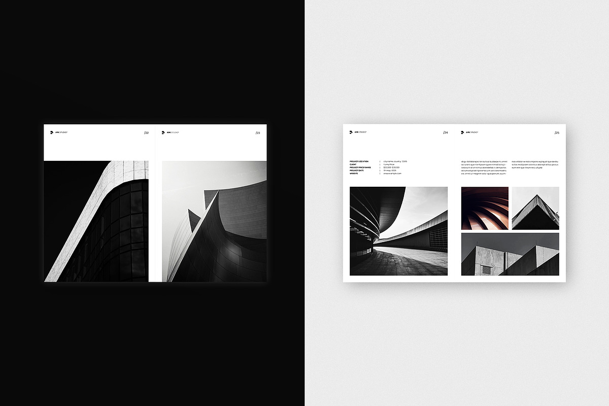 Architecture Portfolio Template, a Brochure Template by ArtisanaAura (Photo 12 of 18)