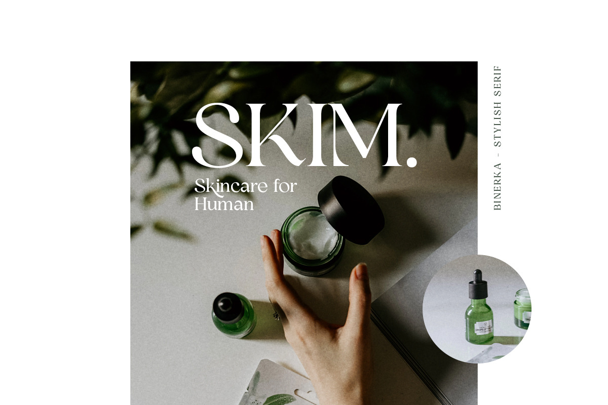 Bhinerka - Stylish Serif Font, a Sans Serif Font by Letterhend Studio (Photo 8 of 9)