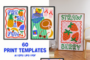 Dopamine Summer Poster Creator, an Object Graphic by ArtFM (Thumbnail 4 of 17)