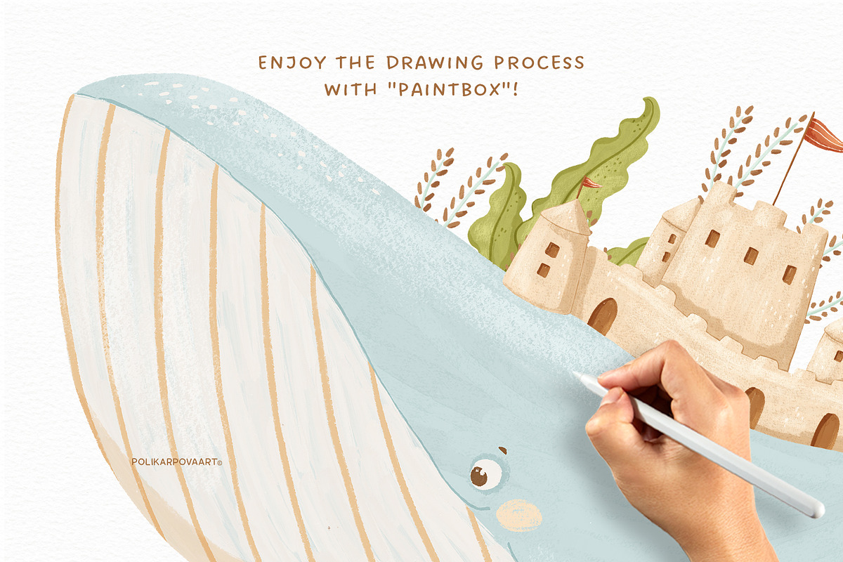 Paintbox - brushes Procreate, a Brush Add-On by polikarpovaart (Photo 12 of 16)