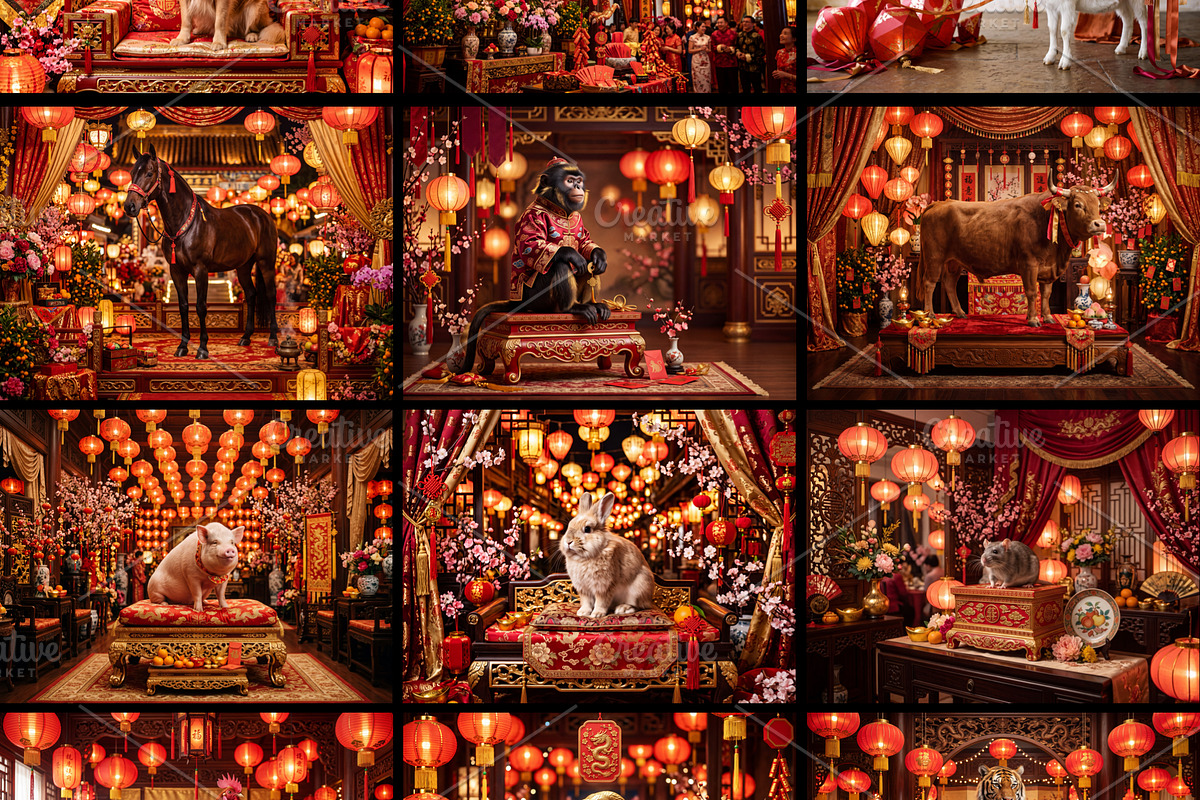Chinese Lunar New Year, 12 Animals, a Holiday Photo by Nestud!o (Photo 2 of 3)