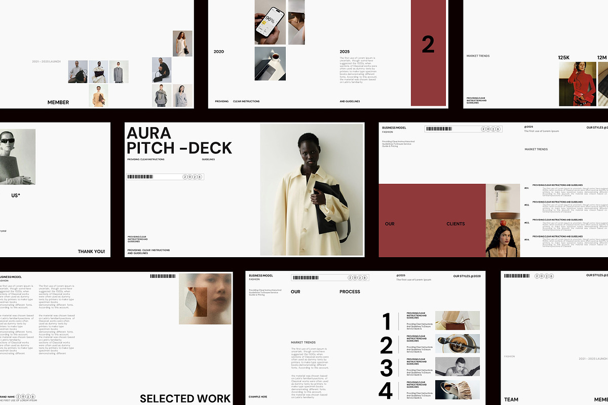 Aura Pitch Deck Presentation, a Presentation Template by Studio Industry (Photo 2 of 11)