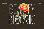 Bloomic, a Sans Serif Font by zaaintype (Thumbnail 2 of 10)