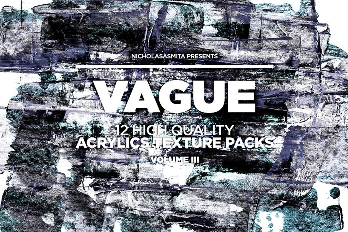 Vague 49 Acrylics Textures Packs, a Pattern Graphic by nicholasasmita (Photo 36 of 51)
