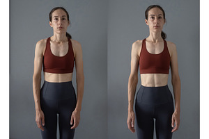 Woman standing in sportswear
