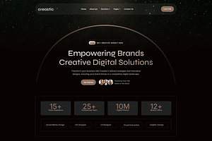 Creative Digital Agency Template Kit, a Landing Page Template by Design Spade