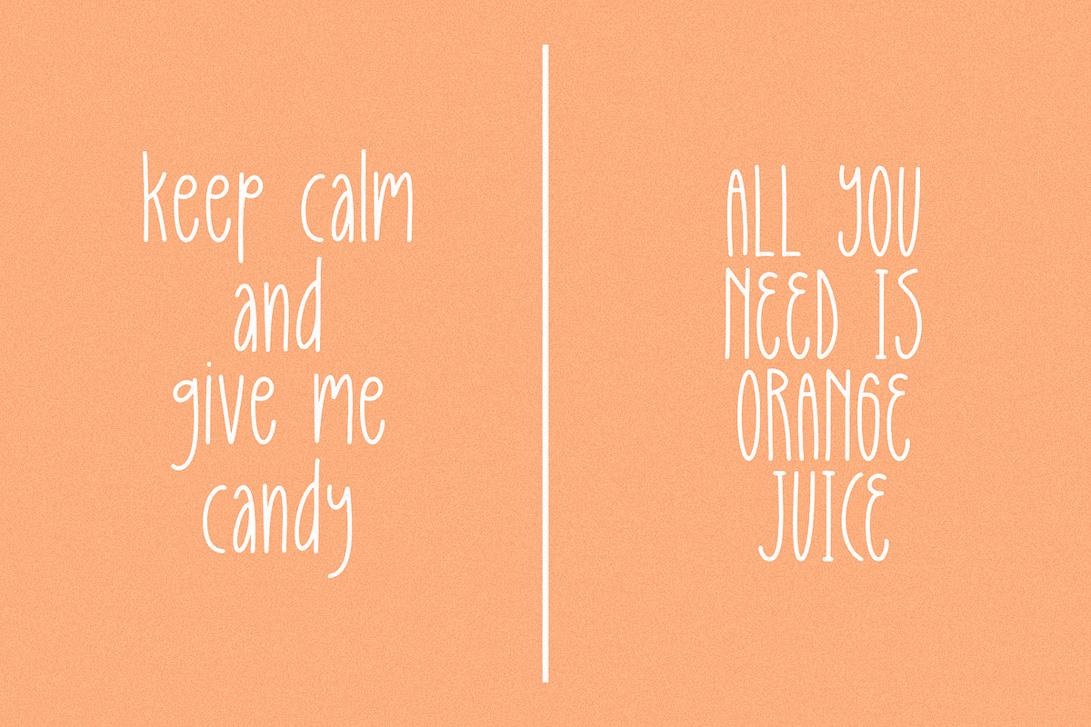 Slime Candy, a Handwritten Font by Forberas Club (Photo 5 of 8)