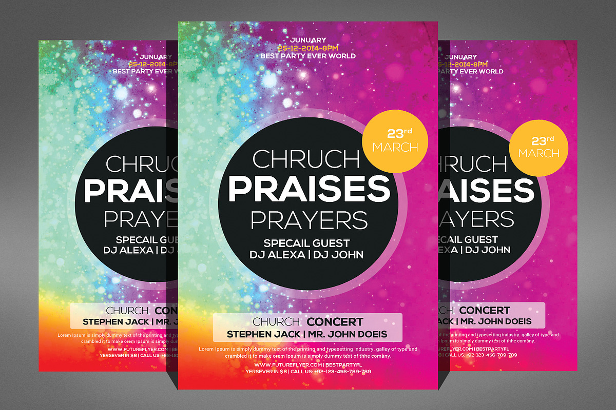 100 Party Flyer Bundle, a Flyer Template by Graphic Templates (Photo 33 of 101)