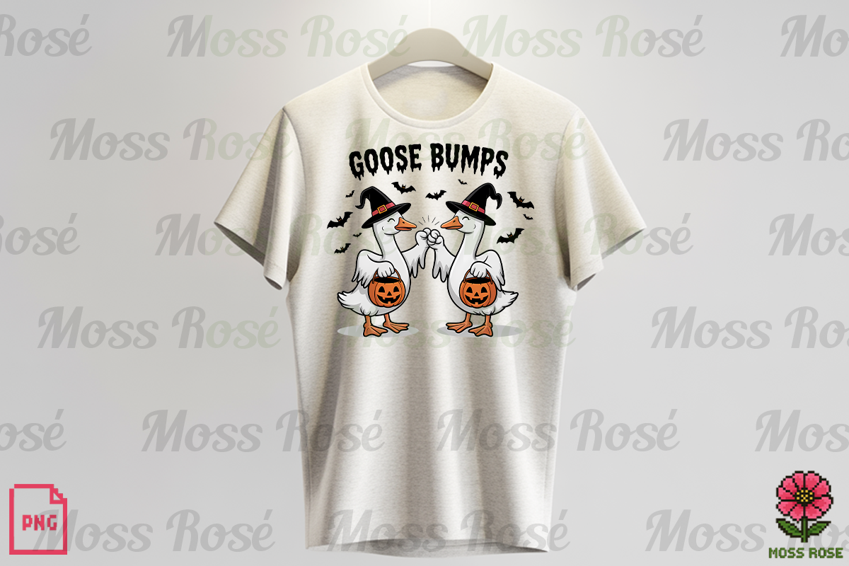 Goose Bumps Halloween PNG, a Graphic by Moss Rose (Photo 3 of 3)