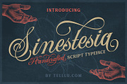 Sinestesia Script, a Script Font by Telllu & Friends (Thumbnail 1 of 9)
