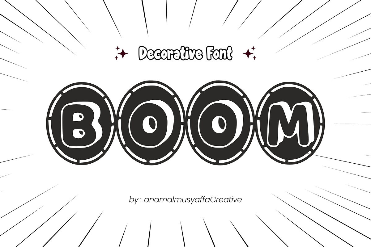 Comic Cartoon - Decorative Font, a Font by KiddoGlyphs Studio (Photo 2 of 3)