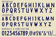 Continent Transport - Ligatures Font, a Serif Font by 177Studio (Thumbnail 8 of 8)