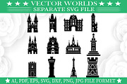 Tower SVG, Network, Tower SVG, an Object Graphic by VectorWorlds (Thumbnail 3 of 3)