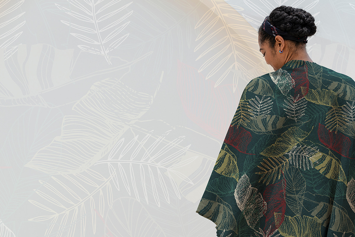 Tropical Leaves and Floral Pattern, a Pattern Graphic by StudioGemen (Photo 10 of 10)