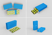 Medicine Pill Box Mockup - 8 views, a Packaging Mockup by Illusiongraphic (Thumbnail 25 of 25)