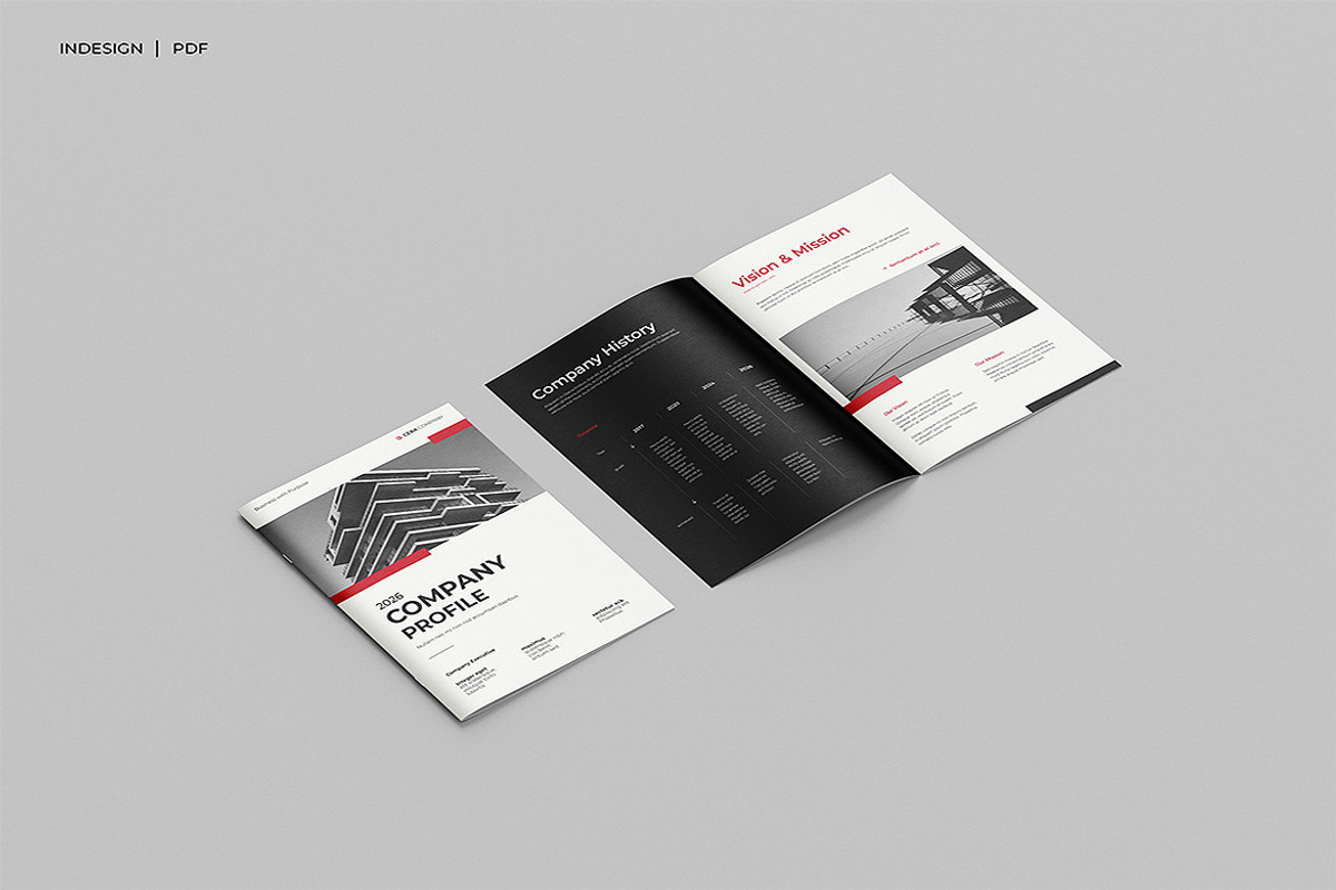 Company Profile Template, a Magazine Template by Siska Arista (Photo 1 of 3)
