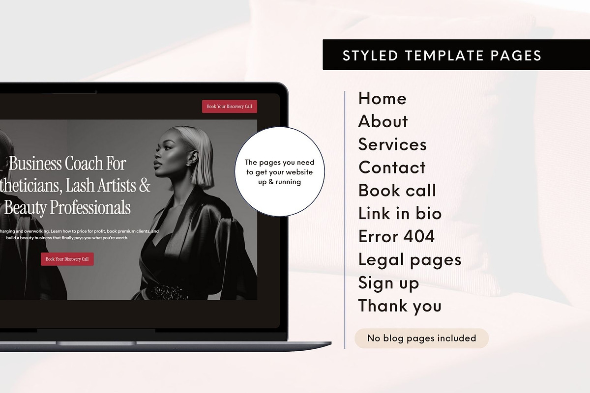 Coaching Squarespace Template preview 4