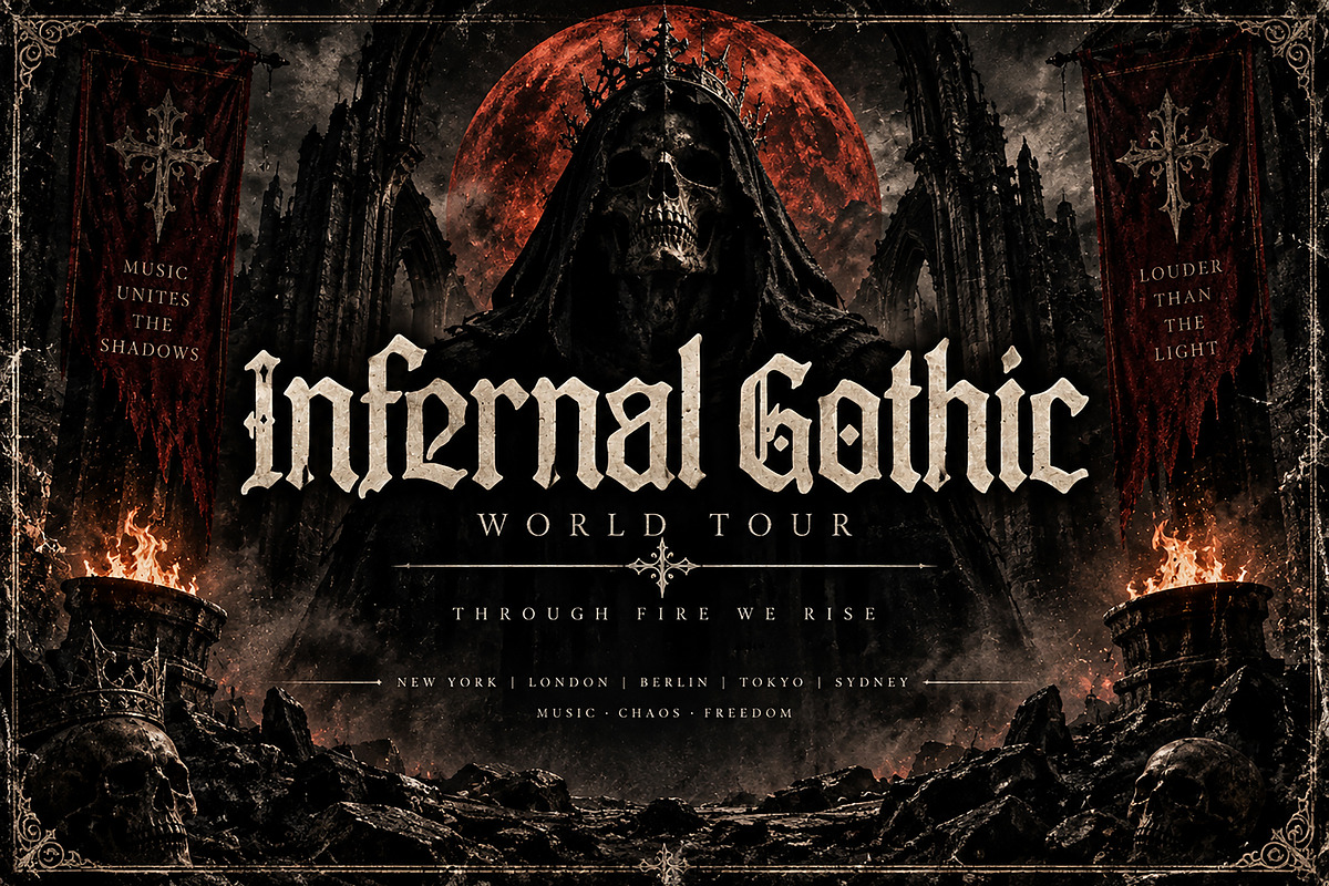 Infernal Gothic, a Blackletter Font by Wow Magic (Photo 4 of 5)