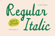 CS Royce Drawn, a Script Font by Craft Supply Co. (Thumbnail 5 of 8)