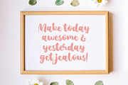 Agil Script - Handwritten Font, a Script Font by StringLabs (Thumbnail 9 of 13)