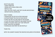 Outer Space Birthday Invitation, an Invitation Template by M9 Design (Thumbnail 4 of 4)
