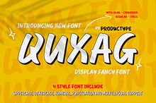 Quxag - Display Font