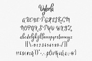 Vytorla Font Trio, a Script Font by Digital Typeface Studio (Thumbnail 5 of 11)
