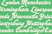 Travel Melted Retro Font Duo, a Script Font by Letterhend Studio (Thumbnail 5 of 9)