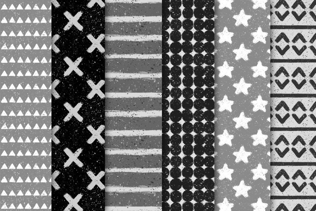 Geometric patterns bundle, a Pattern Graphic by Anastasia Koba (Photo 15 of 16)