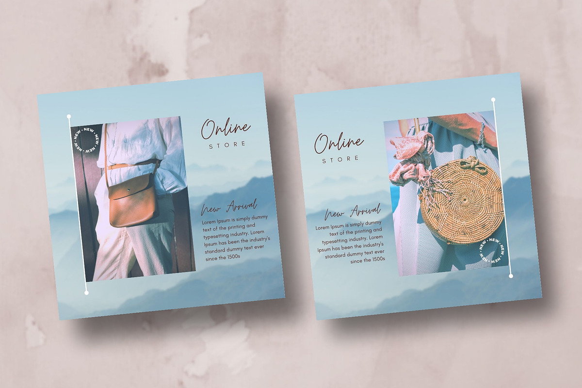 Store Instagram template for canva, a Social Media Template by Aji Gallery (Photo 4 of 5)